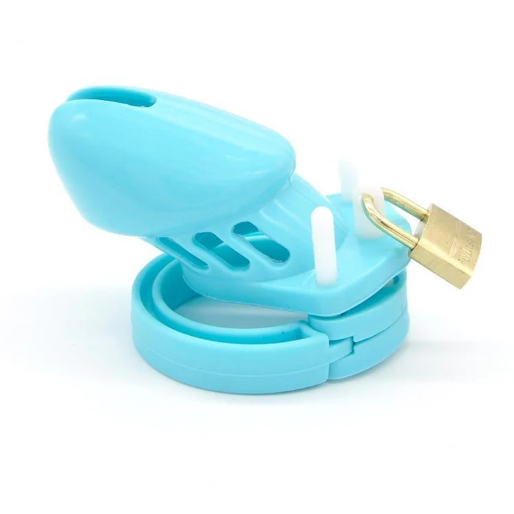 Silicone Sissy Male Chastity Device 2.76 inches and 3.74 inches long - Image 5