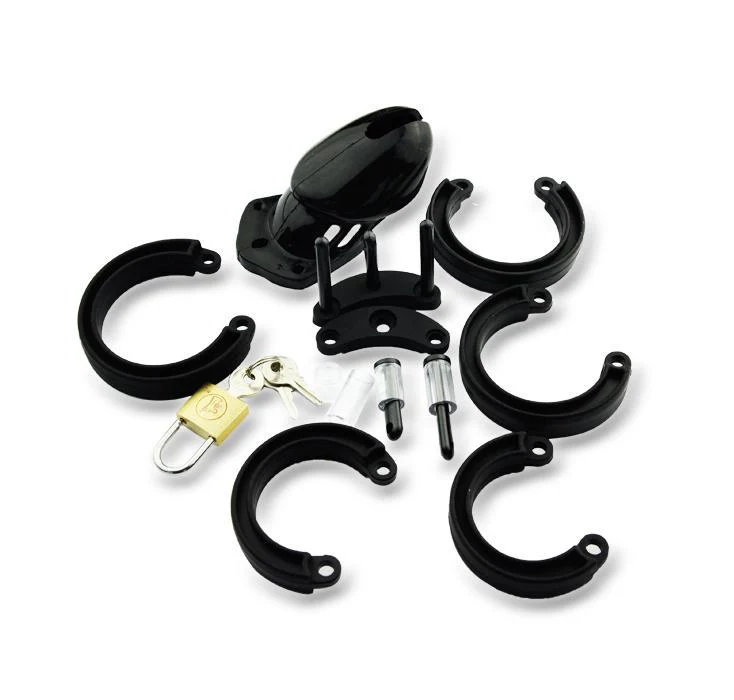 Silicone Sissy Male Chastity Device 2.76 inches and 3.74 inches long - Image 6