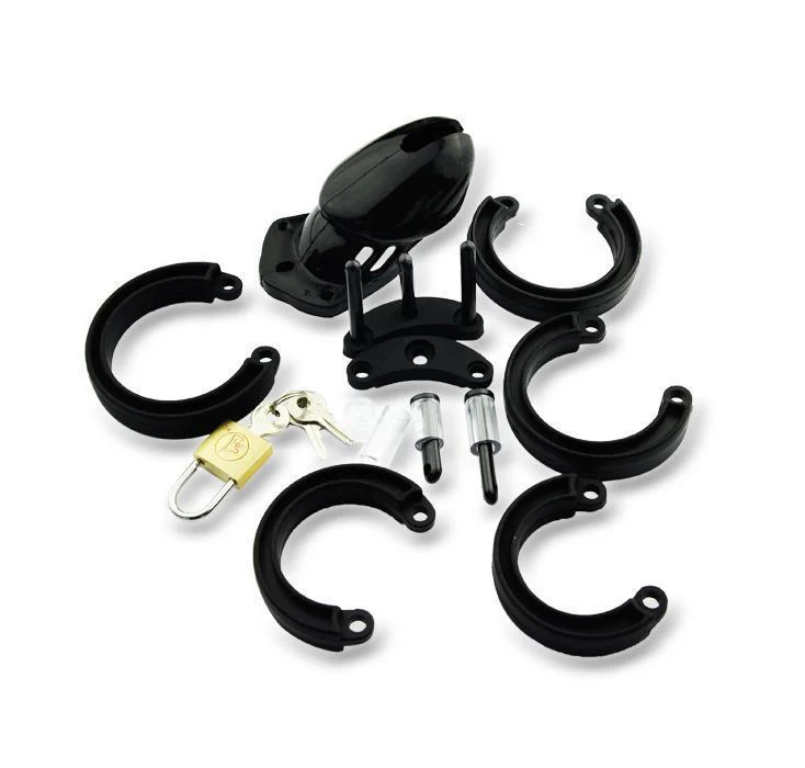 Male's Silicone Device Cage 2.76 inches and 3.74 inches long(all rings included) - Image 6