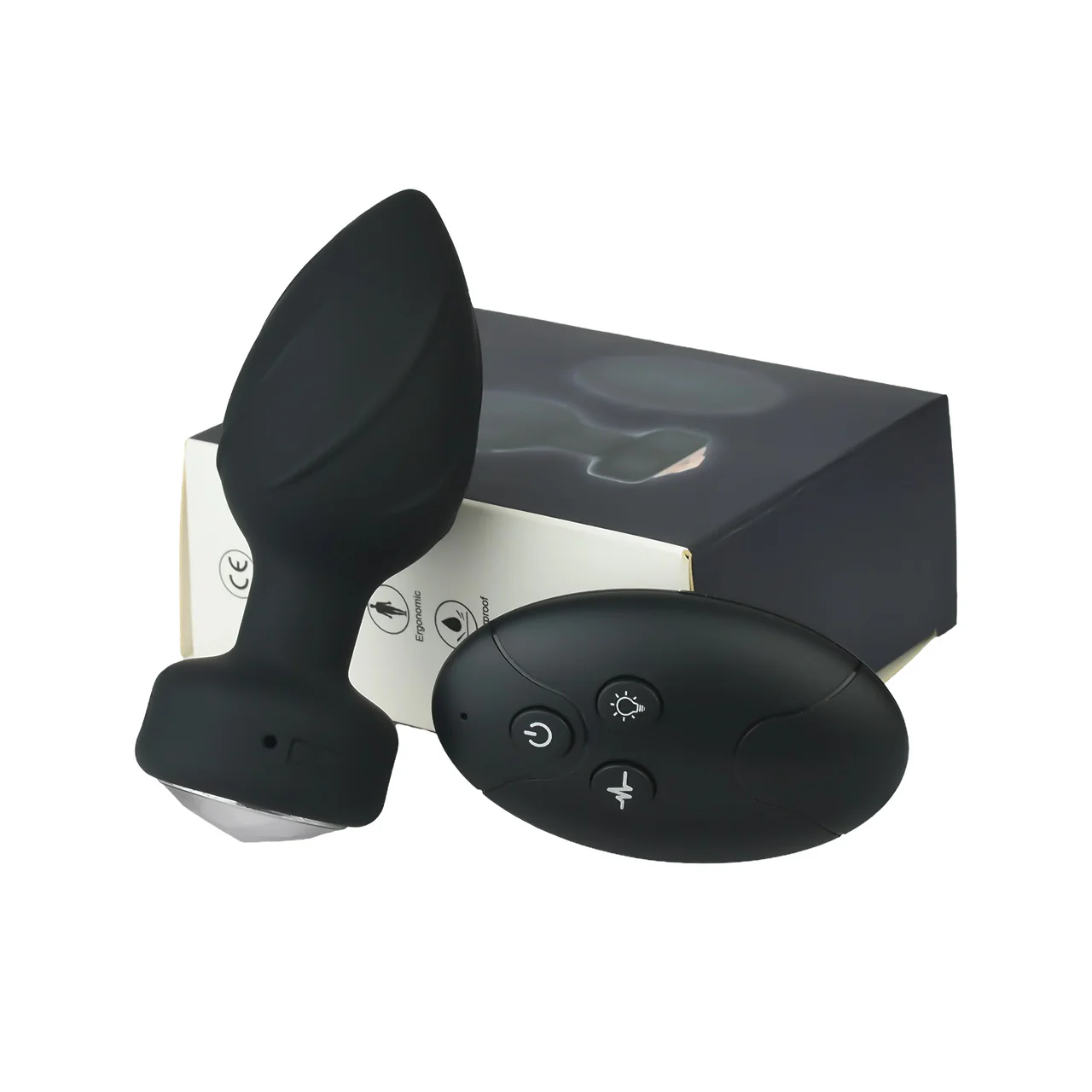 Silicone Remote-control Vibrating Anal Plug - Image 3