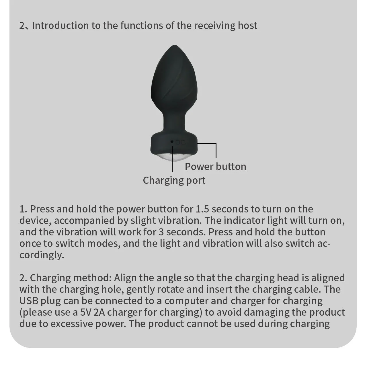 Silicone Remote-control Vibrating Anal Plug - Image 6