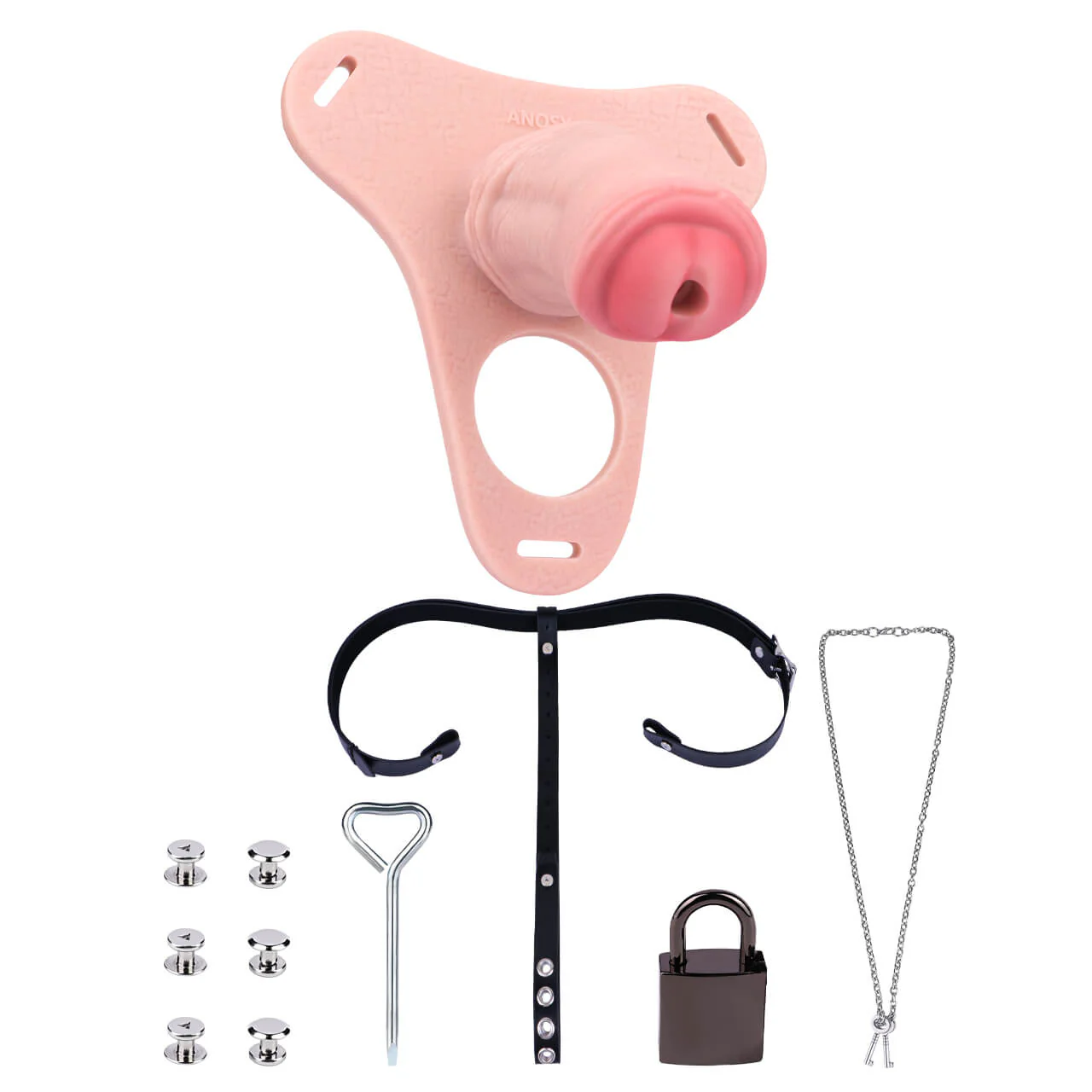 Silicone Wearable Chastity Cage - Image 6