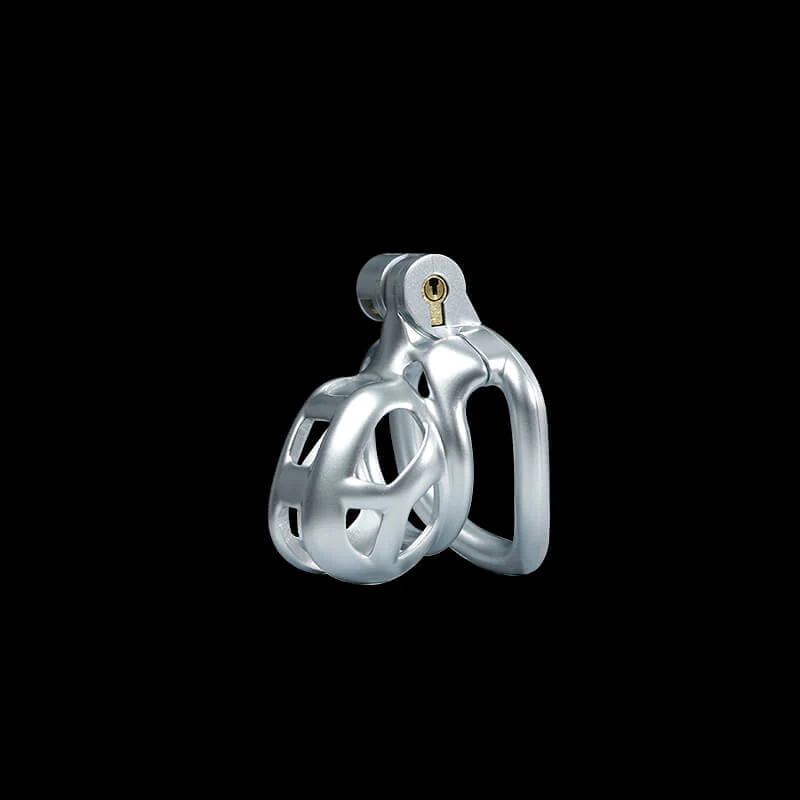 Silver Mamba Chastity Cage Kit 1.77 To 4.13 Inches Long - Image 3