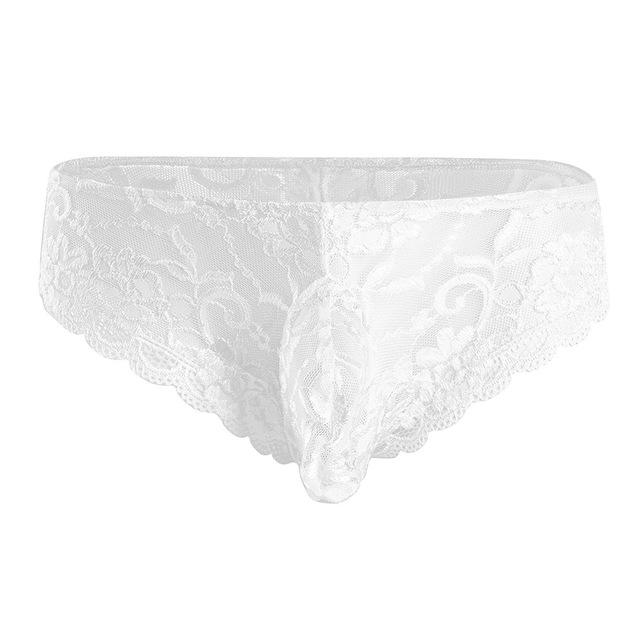 Sissy Chloe Lace Pouch Panties - Image 7