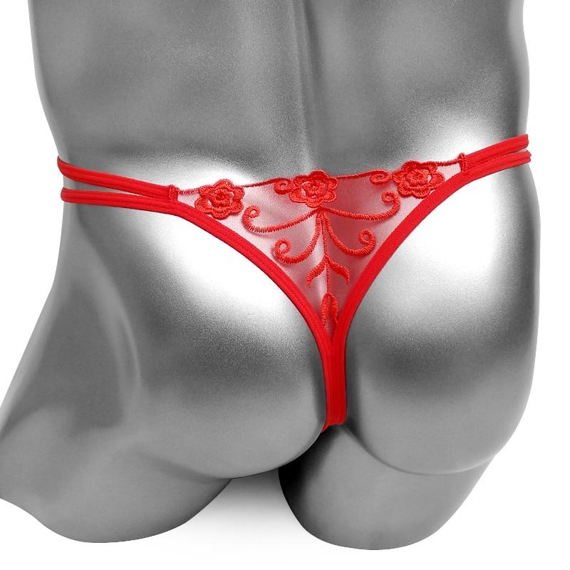 Sissy Panties Crotchless Thong - Image 3