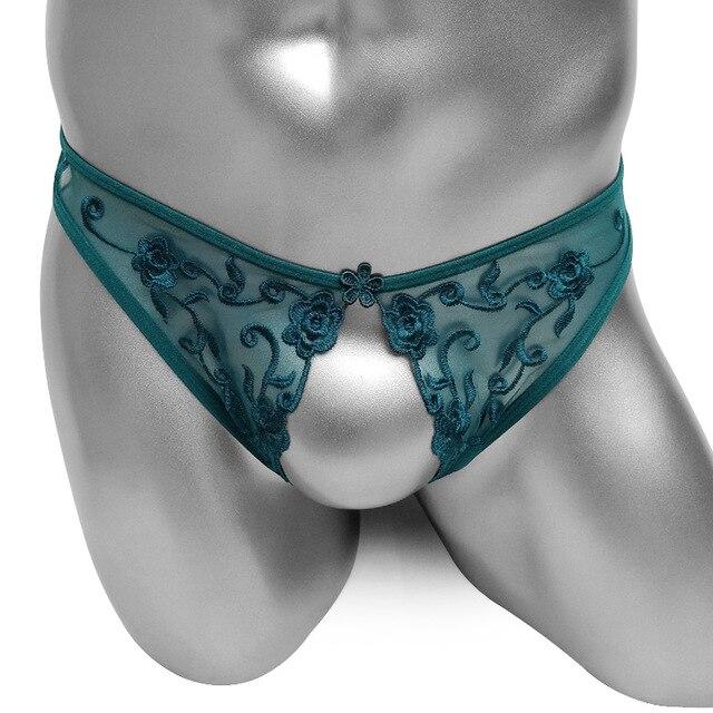 Sissy Panties Crotchless Thong - Image 4