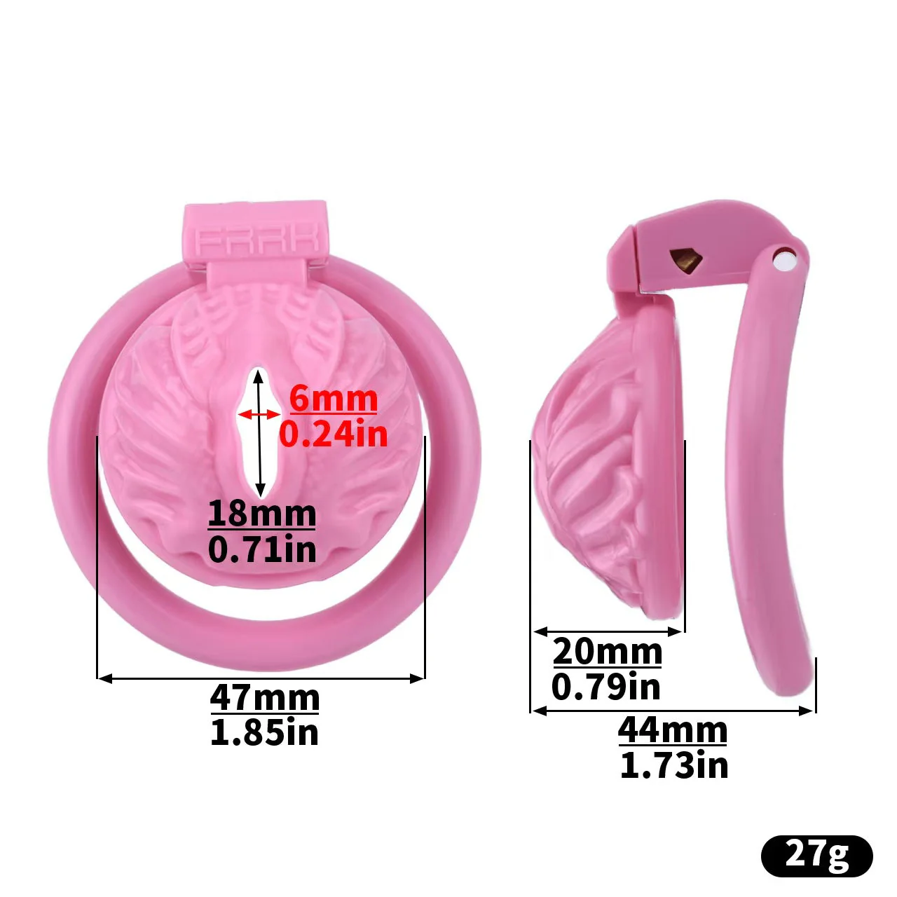 Sissy Pussy Chastity Cage - Image 2