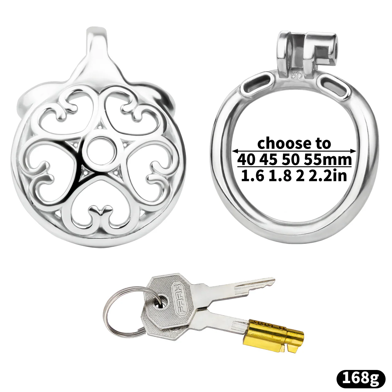Small Steel Chastity Cage - Image 26