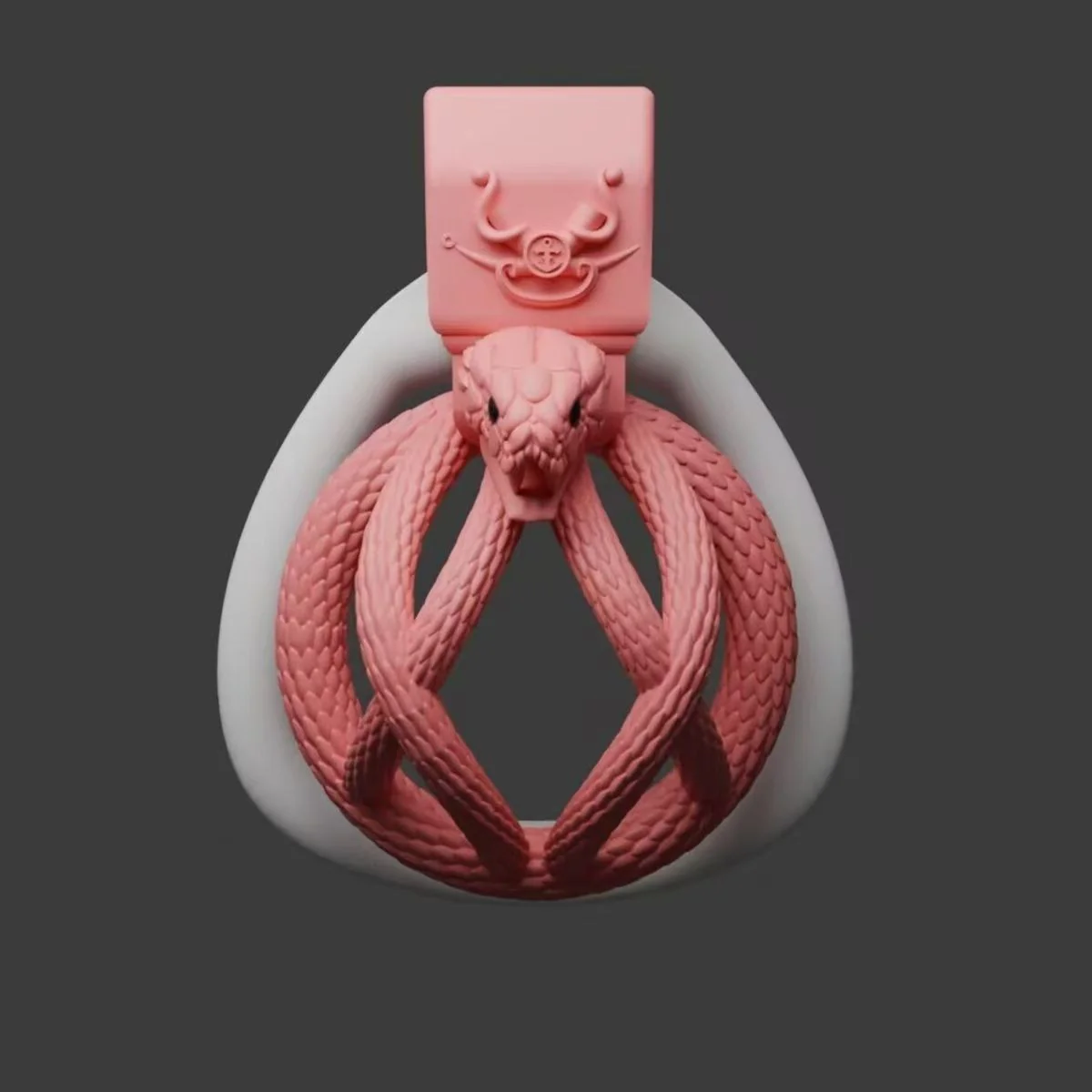 Snakes Chastity Cage