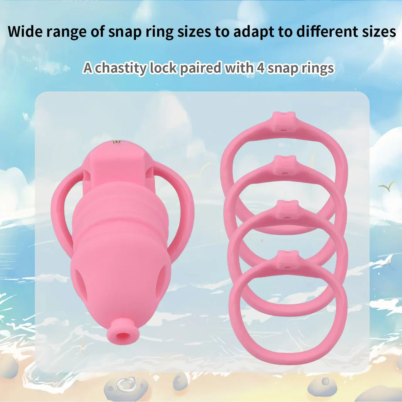 Soft Chastity Device Silicone - Image 22