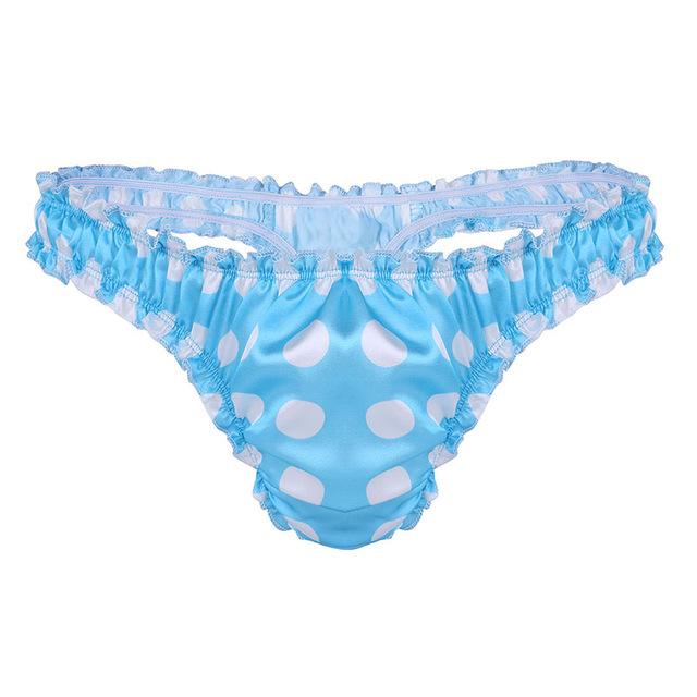 Polka Dot Satin Panties - Image 2