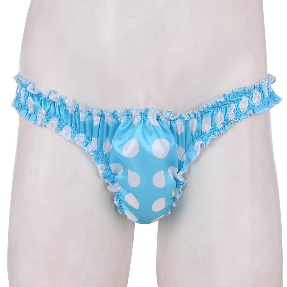 Polka Dot Satin Panties - Image 5