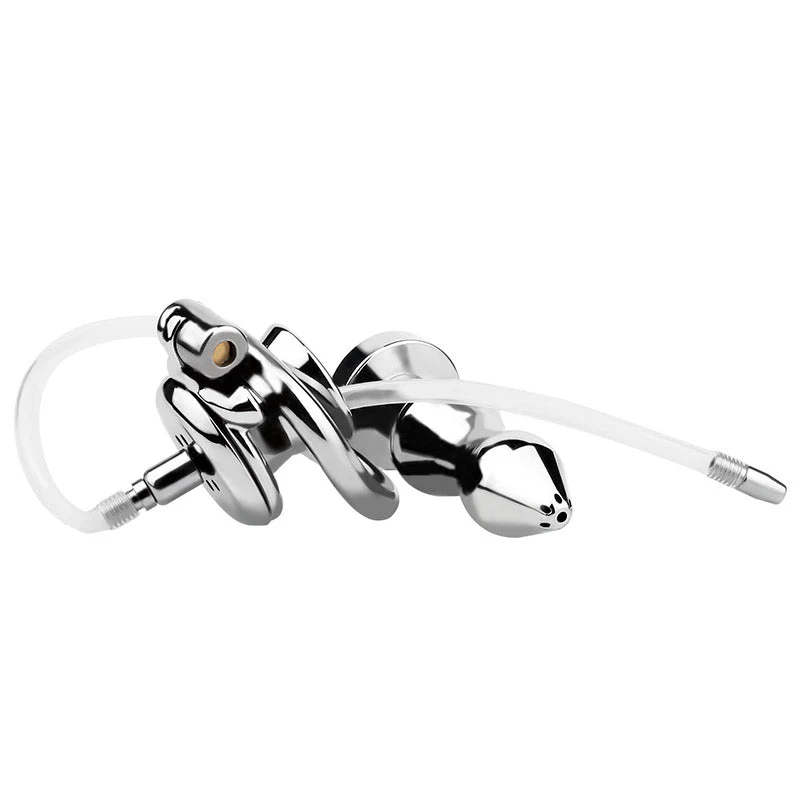 Special Chastity Cage With Butt Plug - Image 11