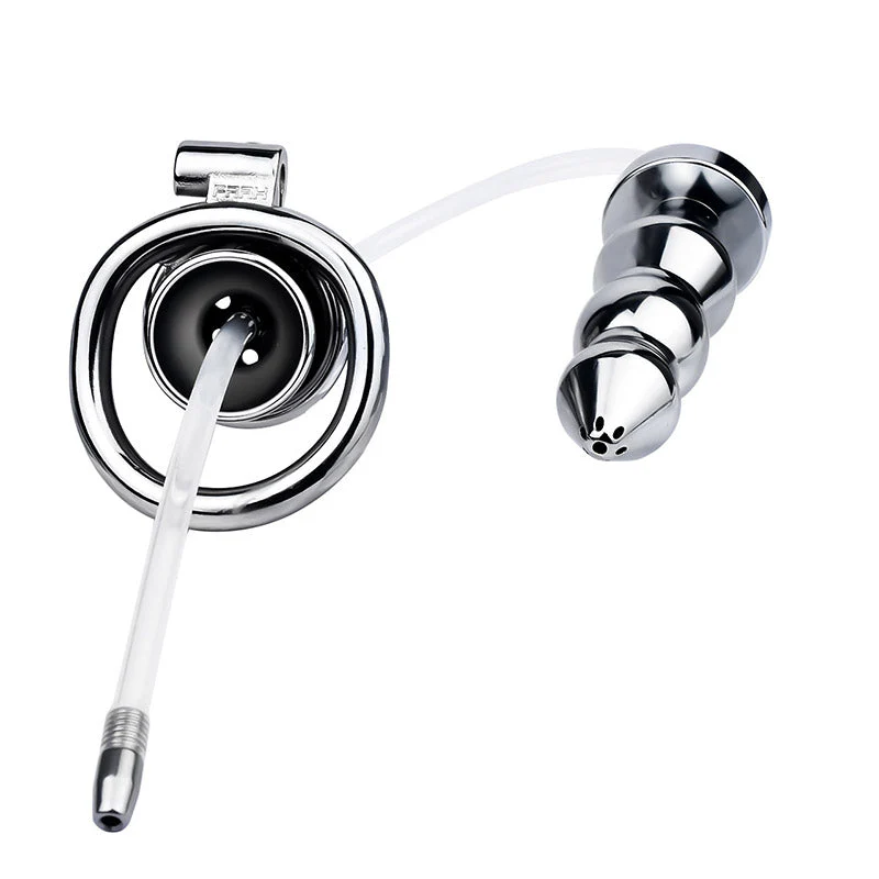 Special Chastity Cage With Butt Plug - Image 2