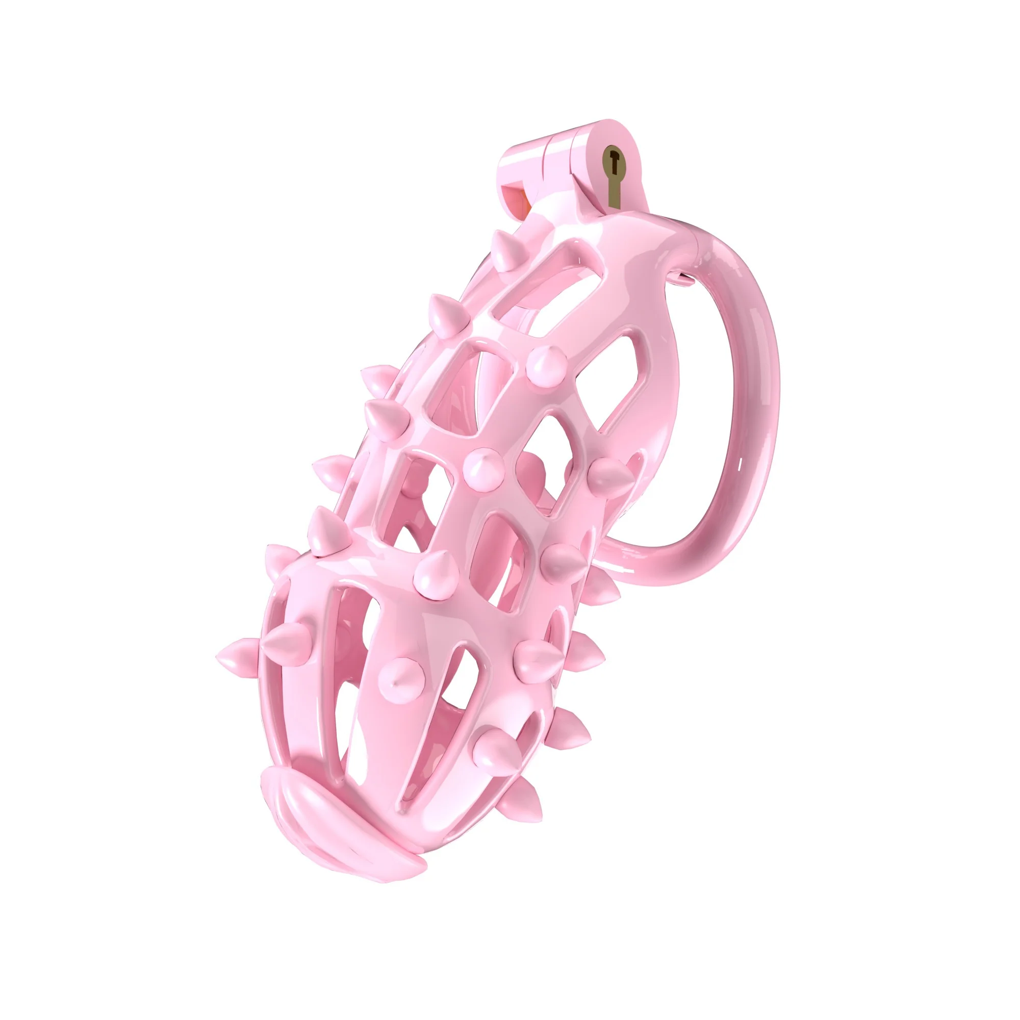 Spiked Flexi Chastity Cage - Image 6