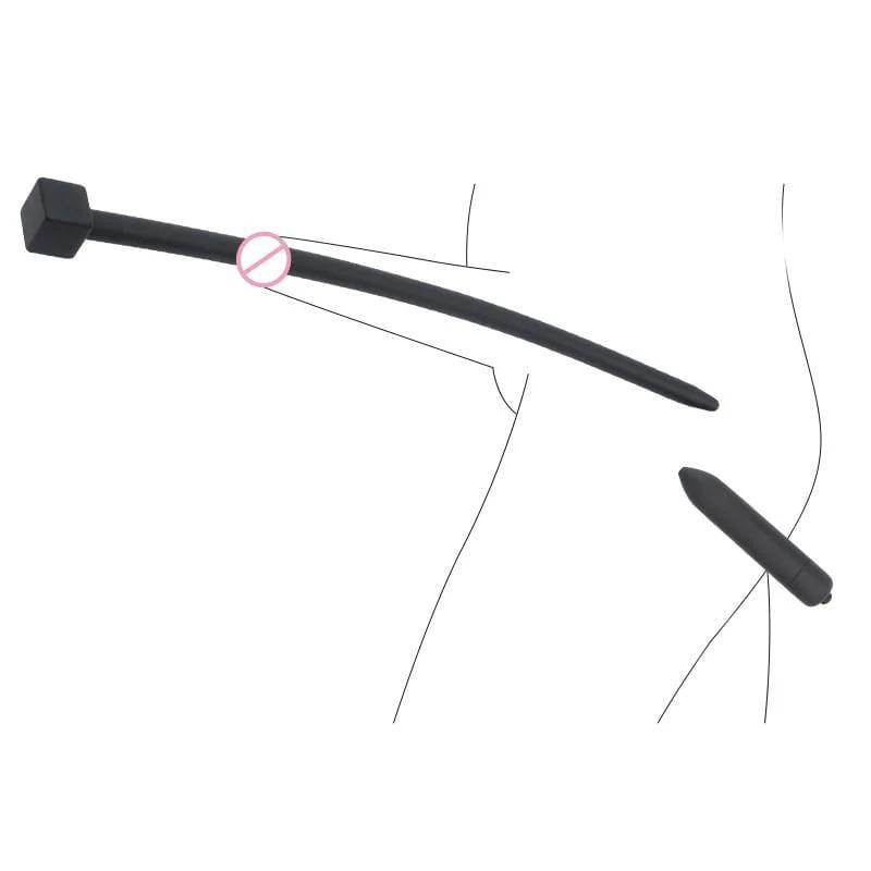 Square-Head Silicone Urethral Sound - Image 11