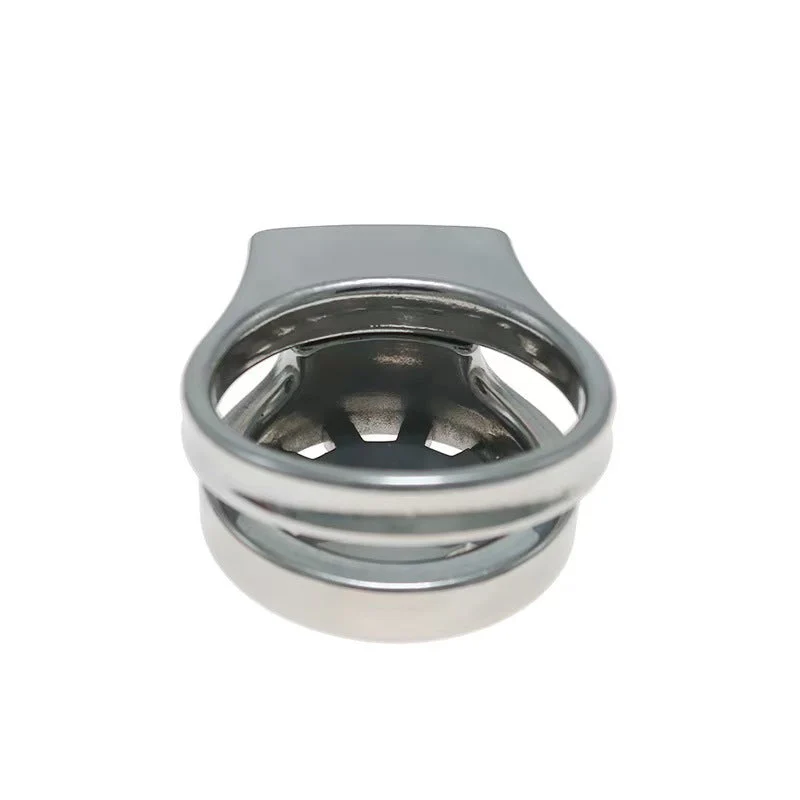 Stainless Gear Flat Chastity Cage - Image 6