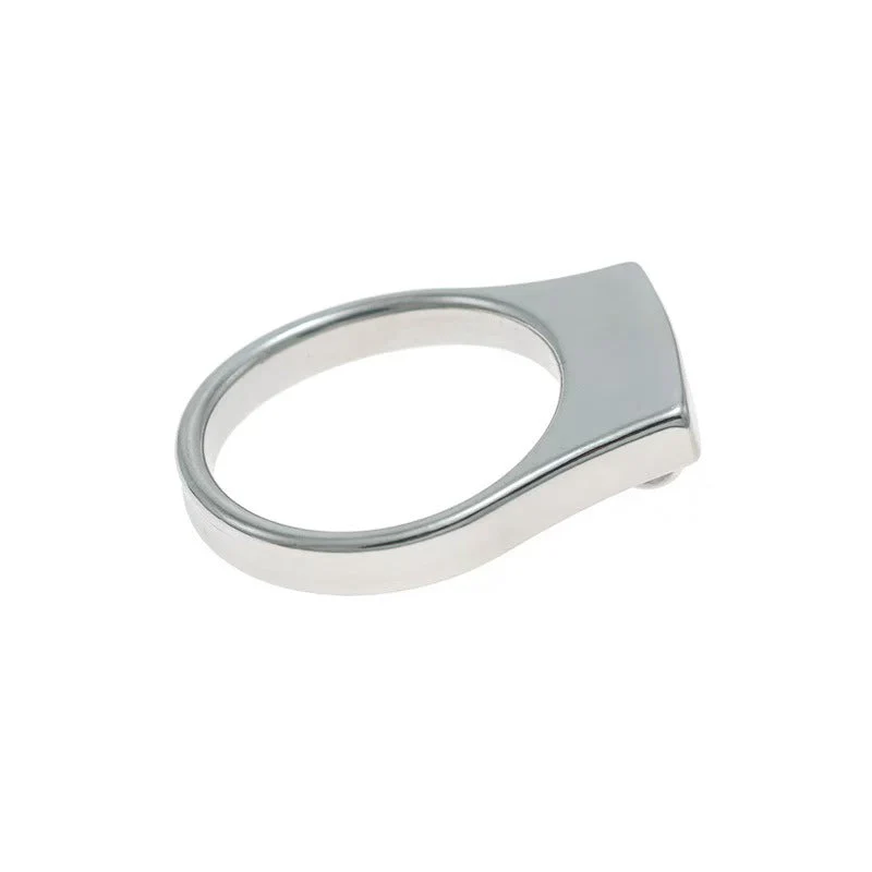 Stainless Gear Flat Chastity Cage - Image 9