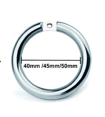 Stainless Steel Chastity Ring - Image 3