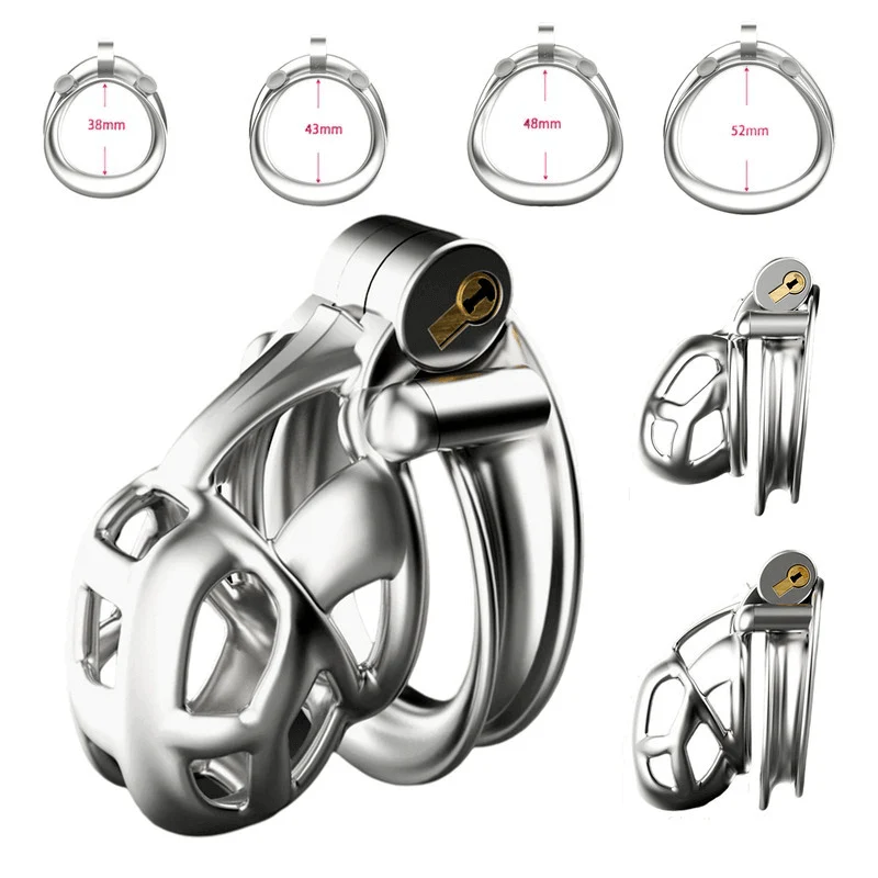 Stainless Steel Cobra Chastity Device 6.0 - Image 6