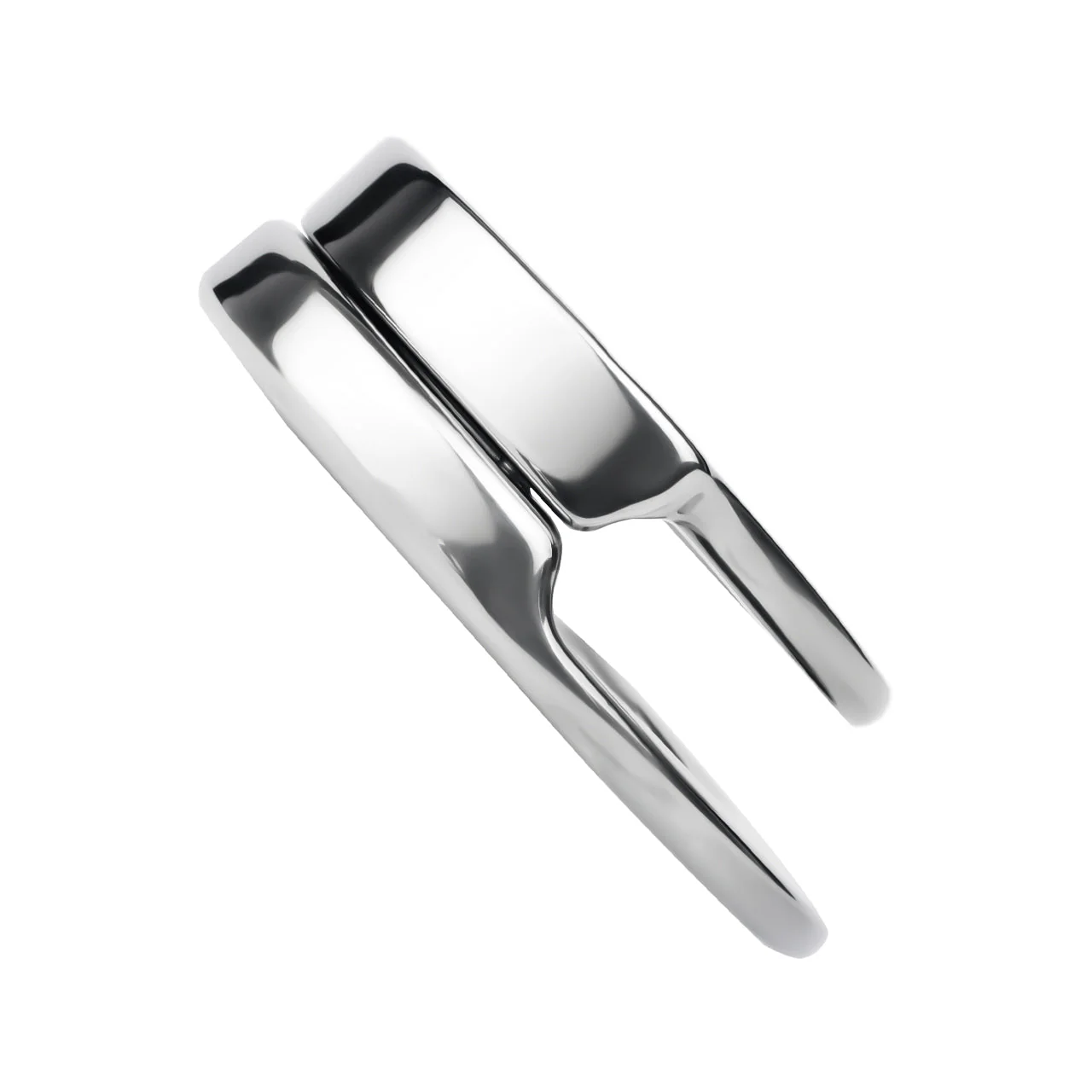 Stainless Steel Ring with Belt - Image 8