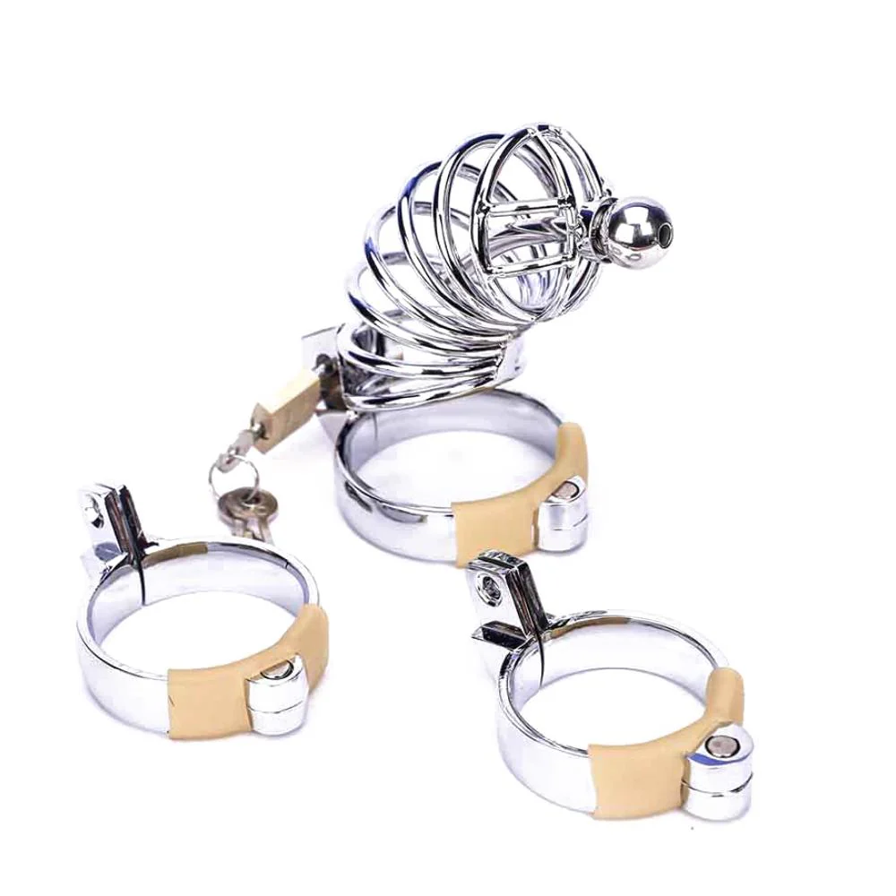 Metal Chastity Device 2.4 In Long - Image 2