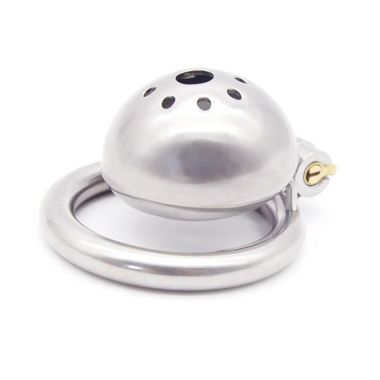 Small Metal Chastity Device 0.98 inch long - Image 2