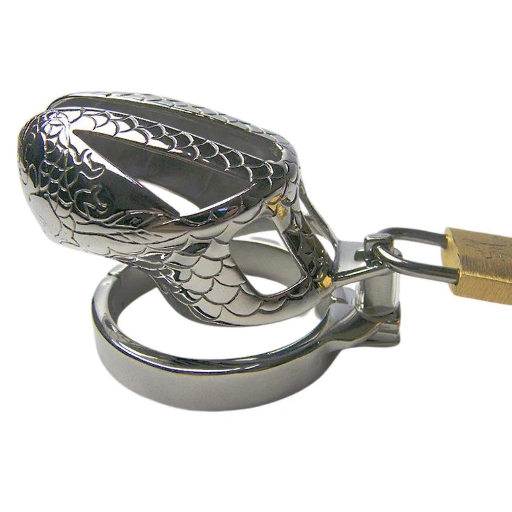 The Dragon Tamer Metal Chastity Device 1.97 inches long - Image 2