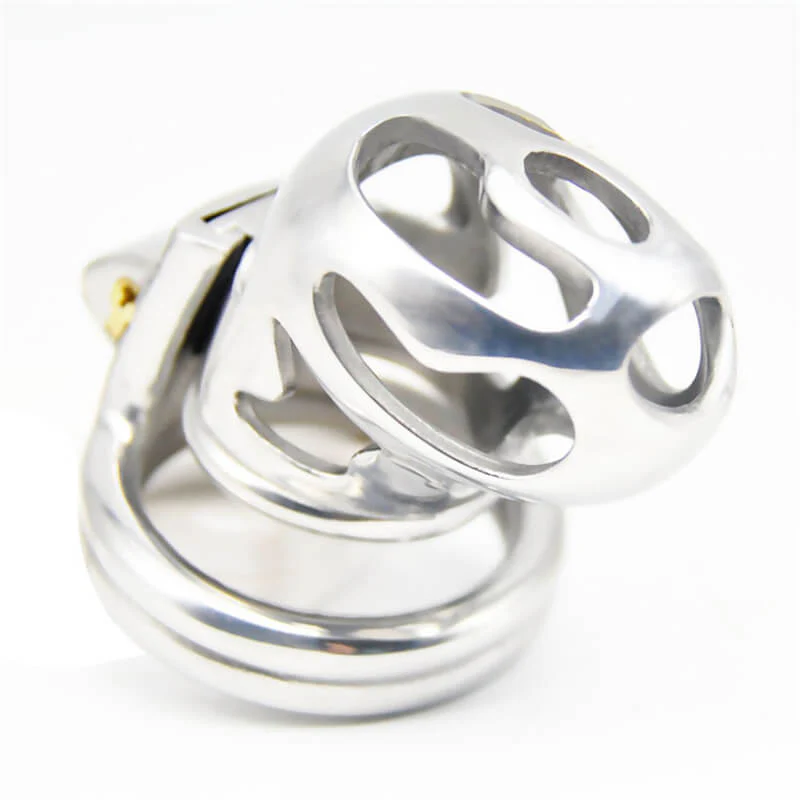 Stainless Steel Venting  Chastity Device - Image 2