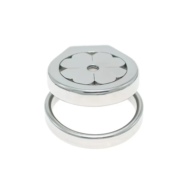 Petal Shaped Flat Chastity Cage - Image 6