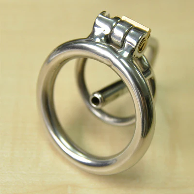 Steel Urethral Chastity Cage 1.97 inches Long - Image 2