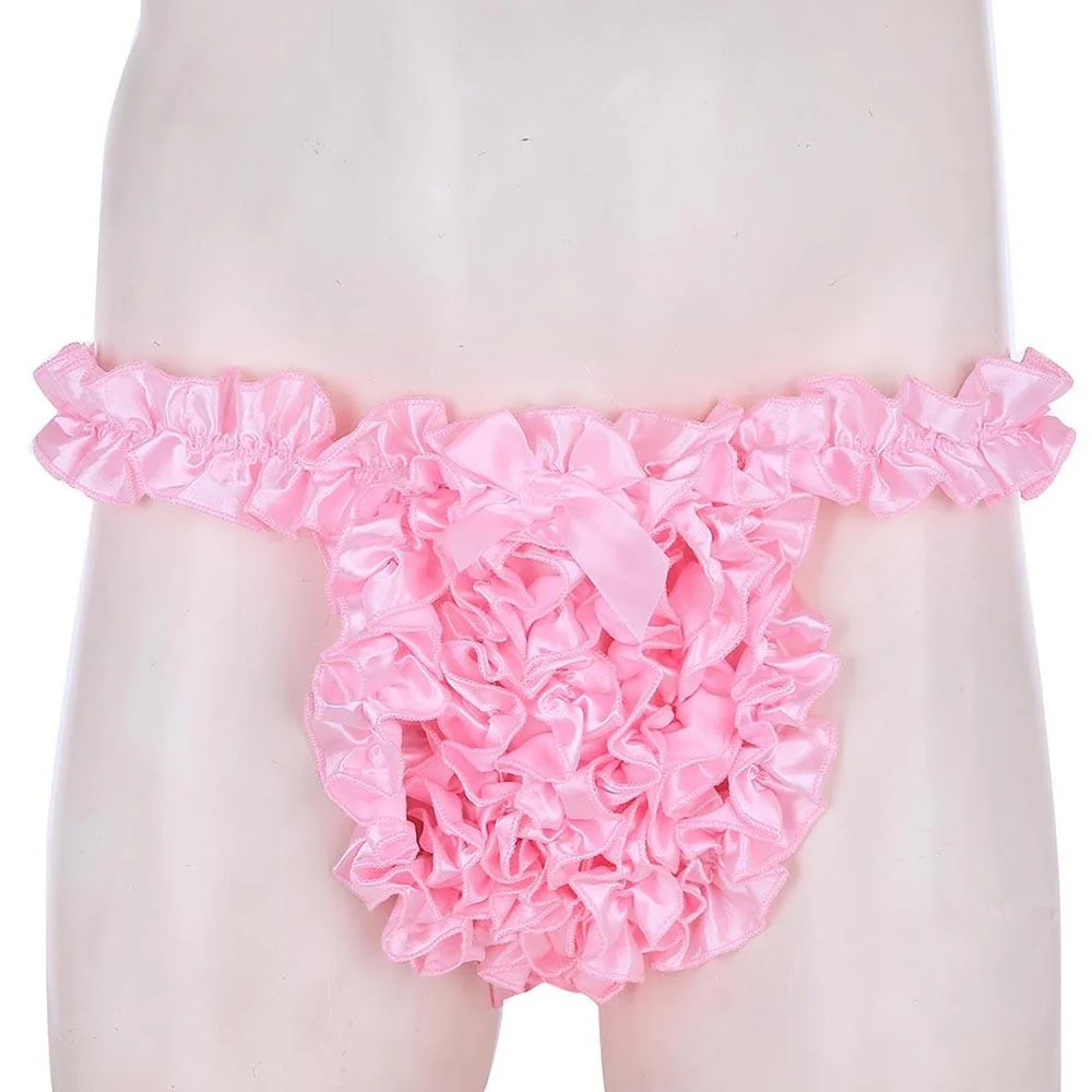 Super Frilly Satin Ruffle Panties - Image 2