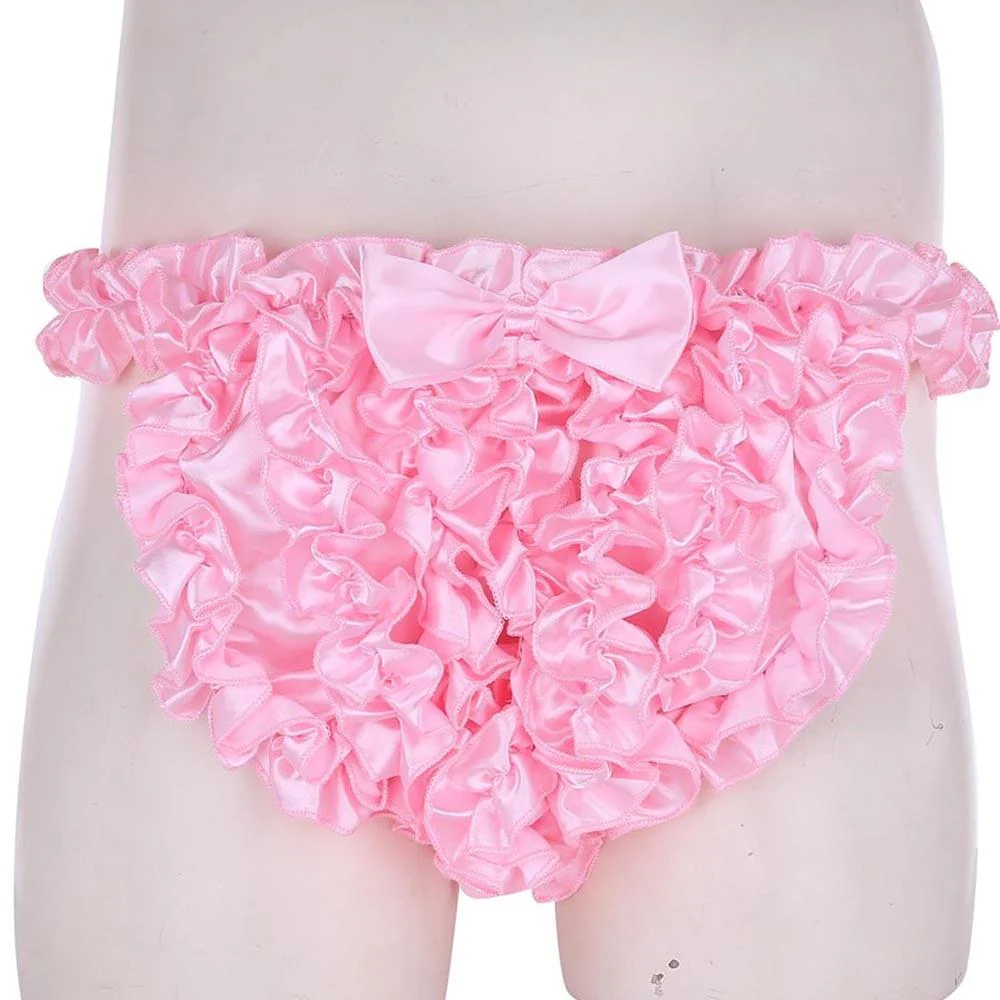Super Frilly Satin Ruffle Panties - Image 3