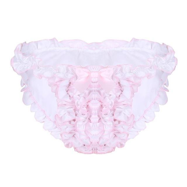 Super Frilly Satin Ruffle Panties - Image 5