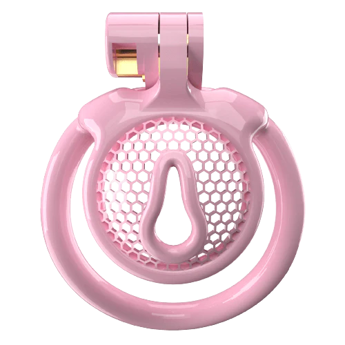 Super Small CX-1 Sissy Chastity Cage With 5 Arc Rings - Image 2