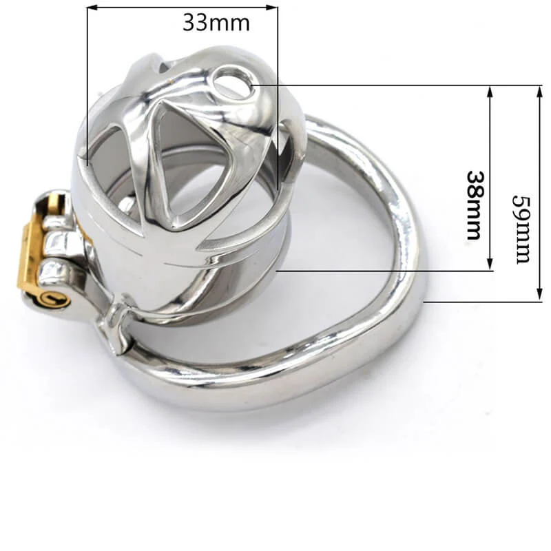 CC66 Steel Chastity Device - Image 2