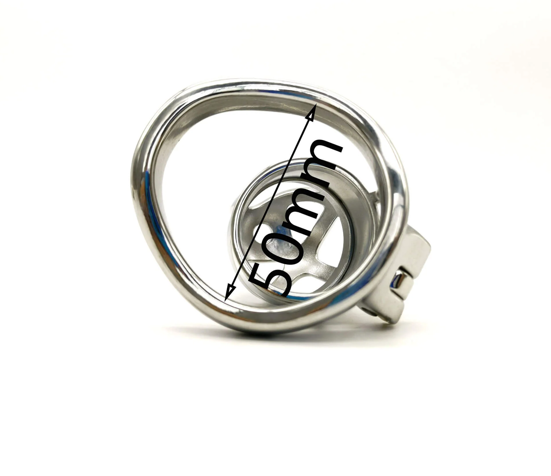CC66 Steel Chastity Device - Image 3