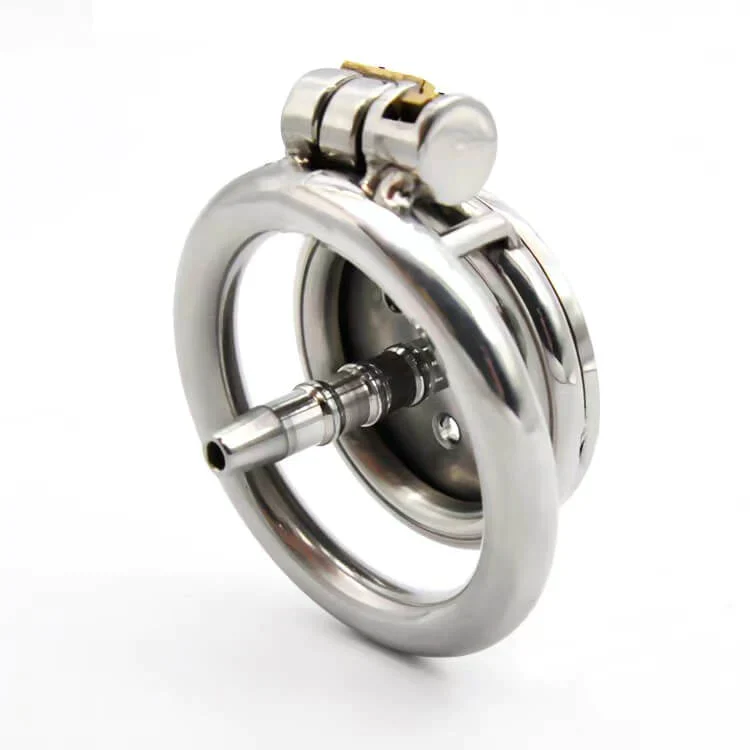 The Flat Chastity Cage with Anti-ring Urethral - Image 2