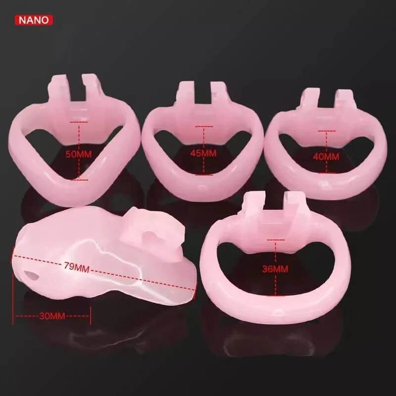 The Nano-Tight V4 Chastity Device 3.11 Inches Long - Image 6