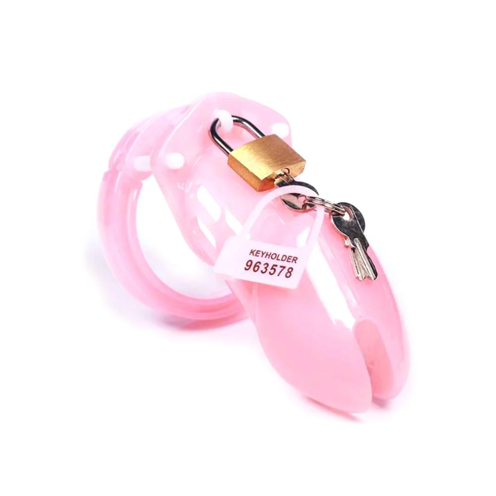 PinkHoly Trainer Chastity Cage 3.94 inches long - Image 4
