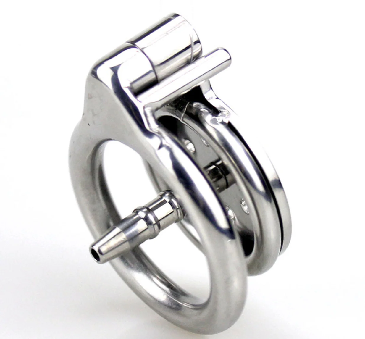 Tiny Metal Chastity Device 0.62 Inches Long - Image 3