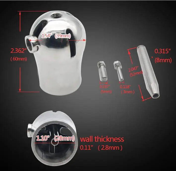 Titanium Cock Cage With PA - Image 4