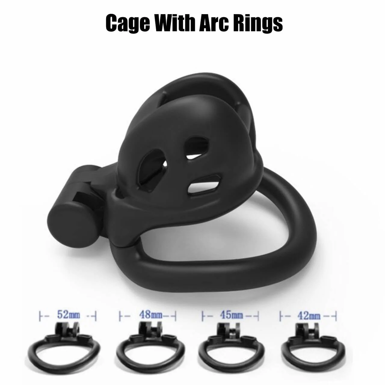 Ultra-Mini Mamba Chastity Cage 1.81 inches Long - Image 14