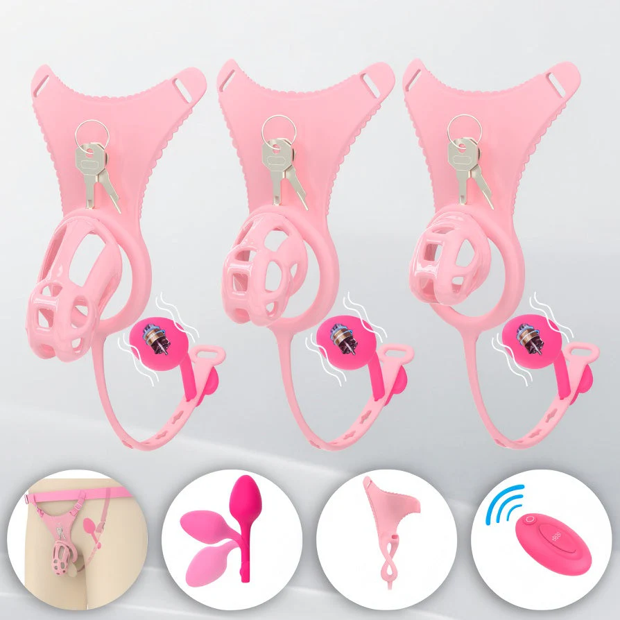 Upgraded Chastity Cage With Underwear And Plug - Image 4