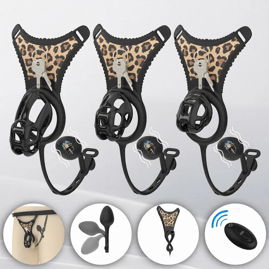 Upgraded Chastity Cage With Underwear And Plug - Image 6
