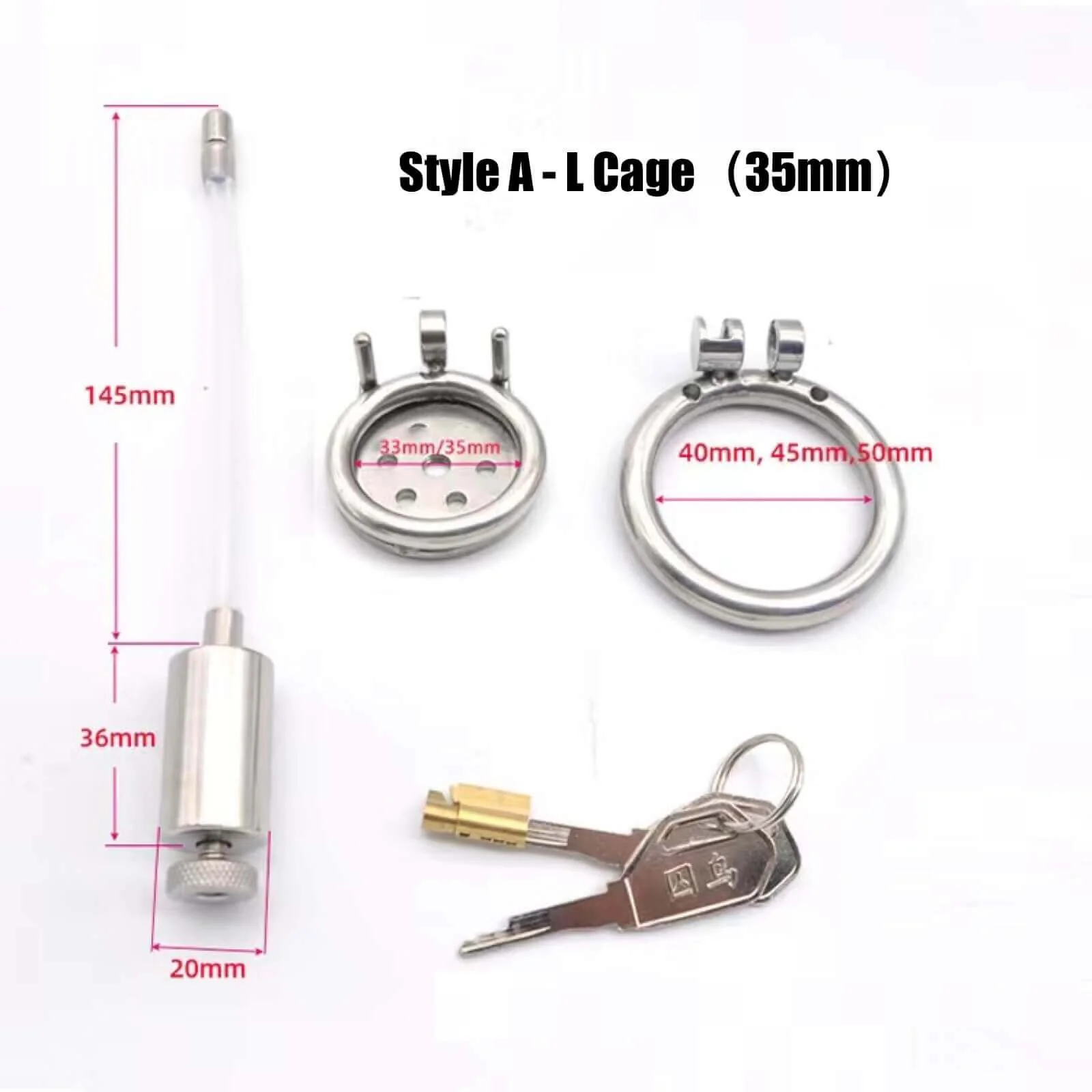 Urethral Inverted Chastity Cage - Image 5