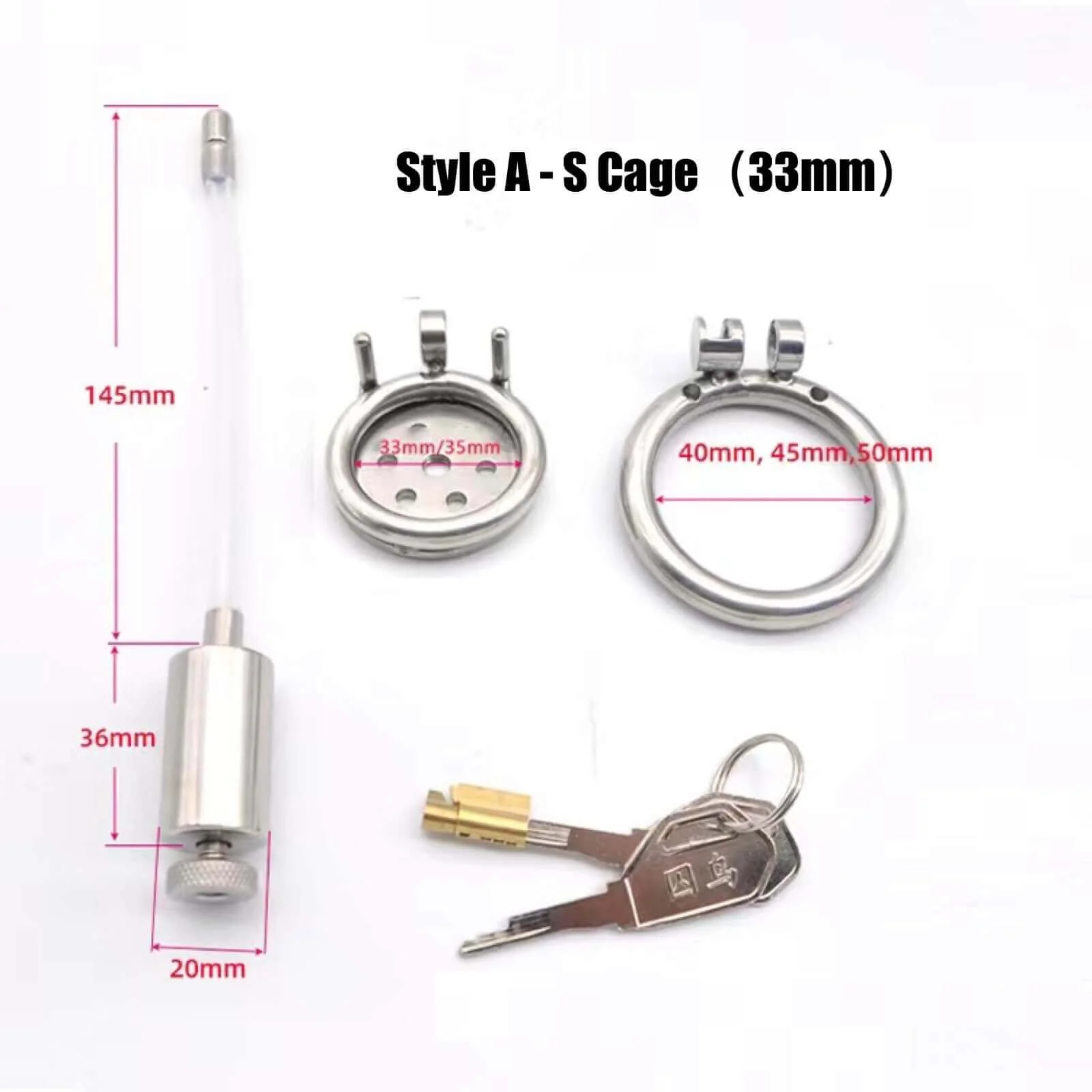 Urethral Inverted Chastity Cage - Image 6