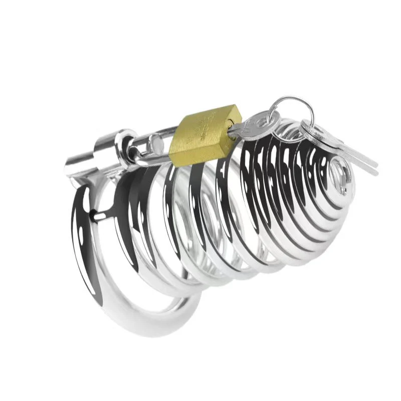 Vertical Metal Cock Cage - Image 3