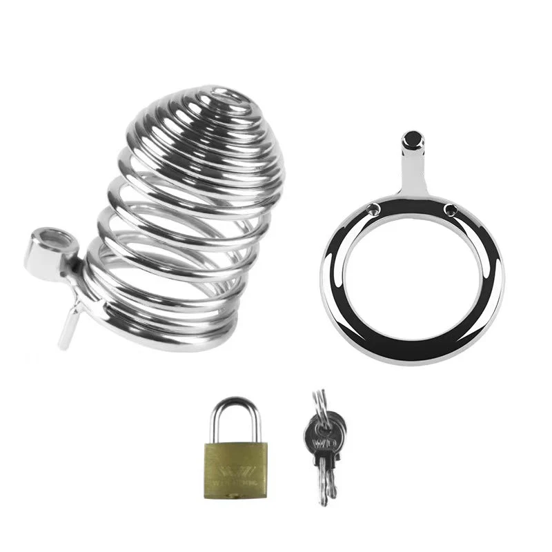 Vertical Metal Cock Cage - Image 4