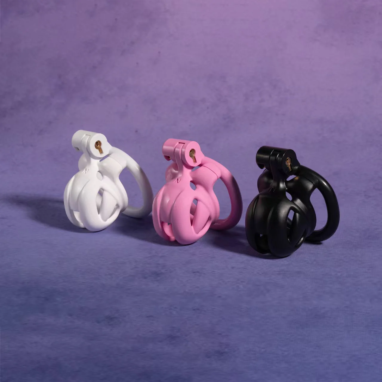Viper Chastity Cage With 4 Rings - Image 5